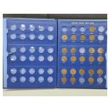 Indian Head Penny Collection Partial Book