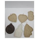 Brown Bag & Longaberger Cookie Molds +