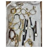 Lot of  Ladies Watches & Parts Cort, Caravelle +