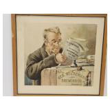 Newport KY Wiedemanns Beer Framed Picture 22 x 21"