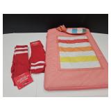 New Knee Socks & Picnic Blanket In A Bag