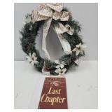 Ernie Pyle Book & Christmas Wreath