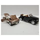 2 Die Cast Cars1:18 1936 Ford & 1957 Chevy
