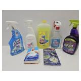 Lot Cleaning Supplies- Vinegar Cleaner, Lysol, +