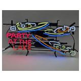 Vintage Working Party At The Lake NEON  Sign 32"h