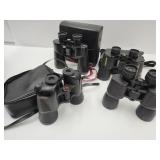 Lot of Binoculars- Bushnell Jason +