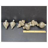 Silver Christmas Large Ornaments