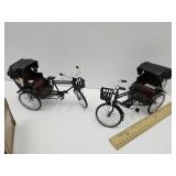 9" Rickshaw Models- 1 not Assembled