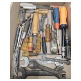 Tools; Screwdrivers, Chisels, Putty Knife, Wrench+