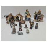4 Vintage Nativity Scene Sets