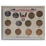 Patriotic Pennies Collection WWII Coin Series
