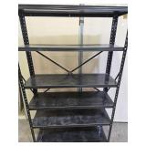 Metal Utility Shelf 36 x 18 x 59" h