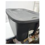 18 Gal Black Sttorage Tote