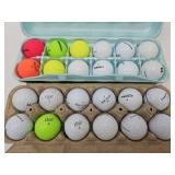 24 Golf Balls Top Flight, Pinnacle, Callaway +