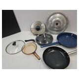 Lot Of Skillets Vision Corning, Ganite +
