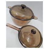 Corning Glass Pans 1.6 L & 4.5 L