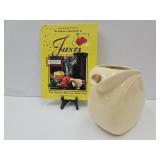 Vintage Fiesta Ware Water Pitcher & Guide Book
