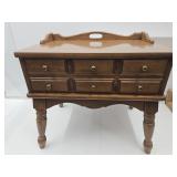 Mersman Maple Wood Side Table Night Stand 23.5"w