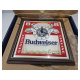 Budweiser Beer Clock See Battery Compartment