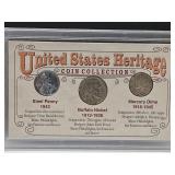 United States Heritage Coins Silver Dime +