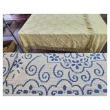 2 Chenille Queen Size 100 x 90 Bed Spreads
