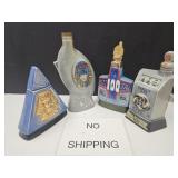 Lot Of 4 Liquor Decanters NO SHIPPING