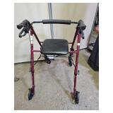 Handicap Elderly Walker w Seat