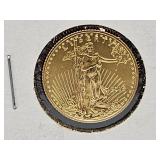 1/10 OZ Gold $5 Dollar Coin 2015