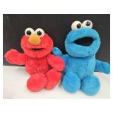 Elmo 15" & Cookie Monster 15.5"