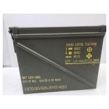 Large Miltary Ammo Box 8 x 18 x 14" h