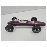 Vintage Hubley USA Toy Race Car 7 3/4" L