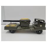 VTG Metal Military Nylint Toy Truck Untested 24"