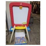 Step 2  Art Easlel with Magnet Letters & Numbers