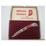 1987 I U Hoosiers Taylor/Seto Knife in Box