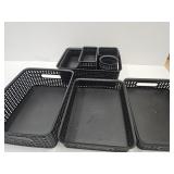 Lot Of Nice Organizer Baskets Up To 13.5" L