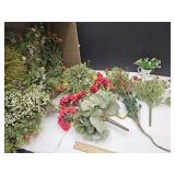 Large Lot Of Artifical Flowers