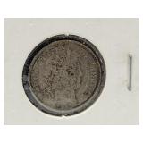 1907 S Silver Barber Dime Coin