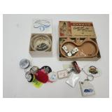 Muncie Durham Coaster, Ashtray Set, Keychains,Ball