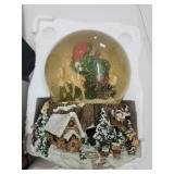Kirkland Musical Globe Festive Santa w Box
