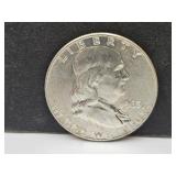 1963 D Silver Franklin Half Dollar Coin