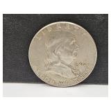 19462 D Silver Franklin Half Dollar Coin