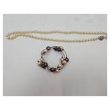 Honora Pearl Bracelet & Like Pearl Necklace