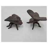 Cast Iron Butterfly & Fly UP to 3.5"L