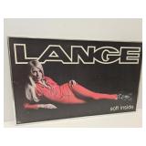 VTG Ski Boots Cardboard Ad -NO Shipping 36"x22"