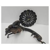 Allis Chalmers Sprocket Clock 7.5" & Cherry Pitter