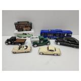 Lot of Cars, Trucks, Trains Up to 12"L