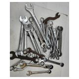 Large Lot Of Wrenches Craftsman +