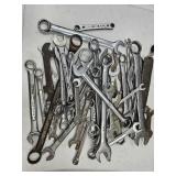 Large Lot Of Wrenches Craftsman +