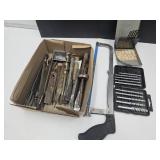 Drill Bits, Chisels, Hand Tools +