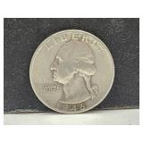1946 Silver Quarter Coin